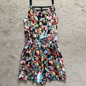 Multi-colored Romper